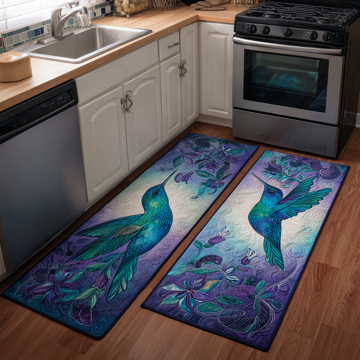 Fenna Hummingbird Kitchen Mat