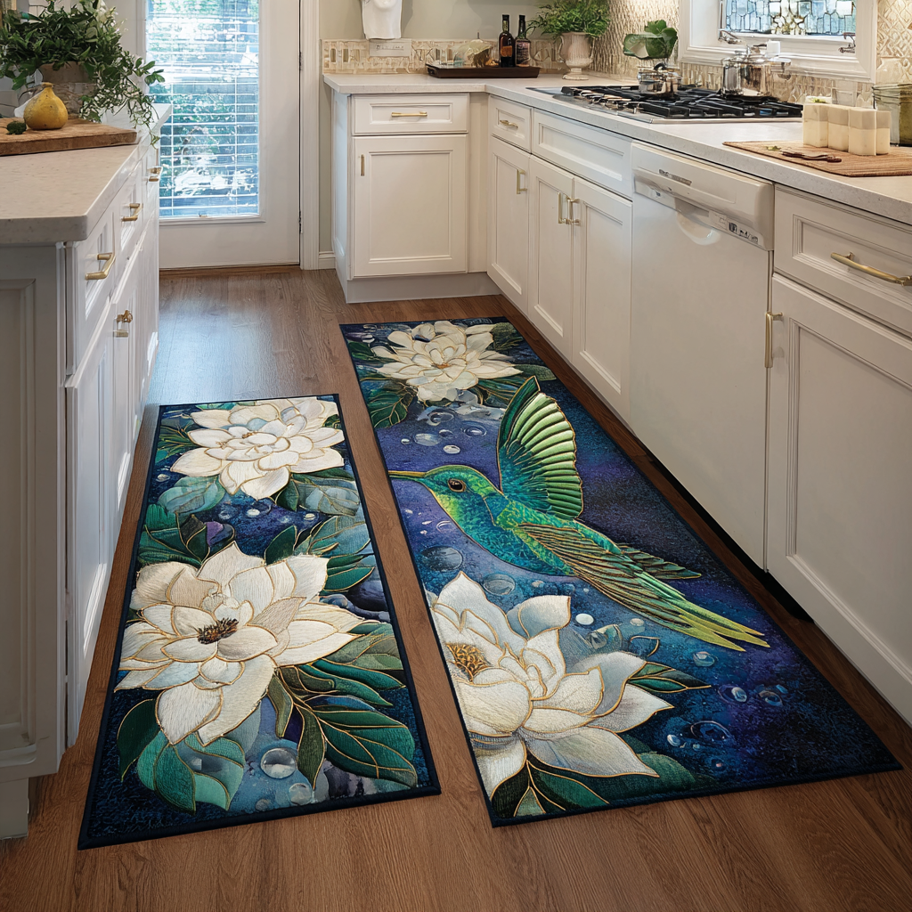 Sanne Hummingbird Kitchen Mat with Ambient Lighting
