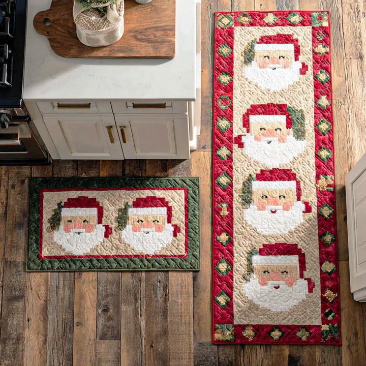 Hedwig - Festive Kitchen Mat with Cozy Glow for Christmas