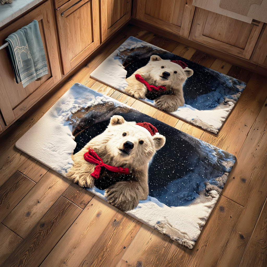 Vera - Nature-Inspired Kitchen Mat with Stream Design