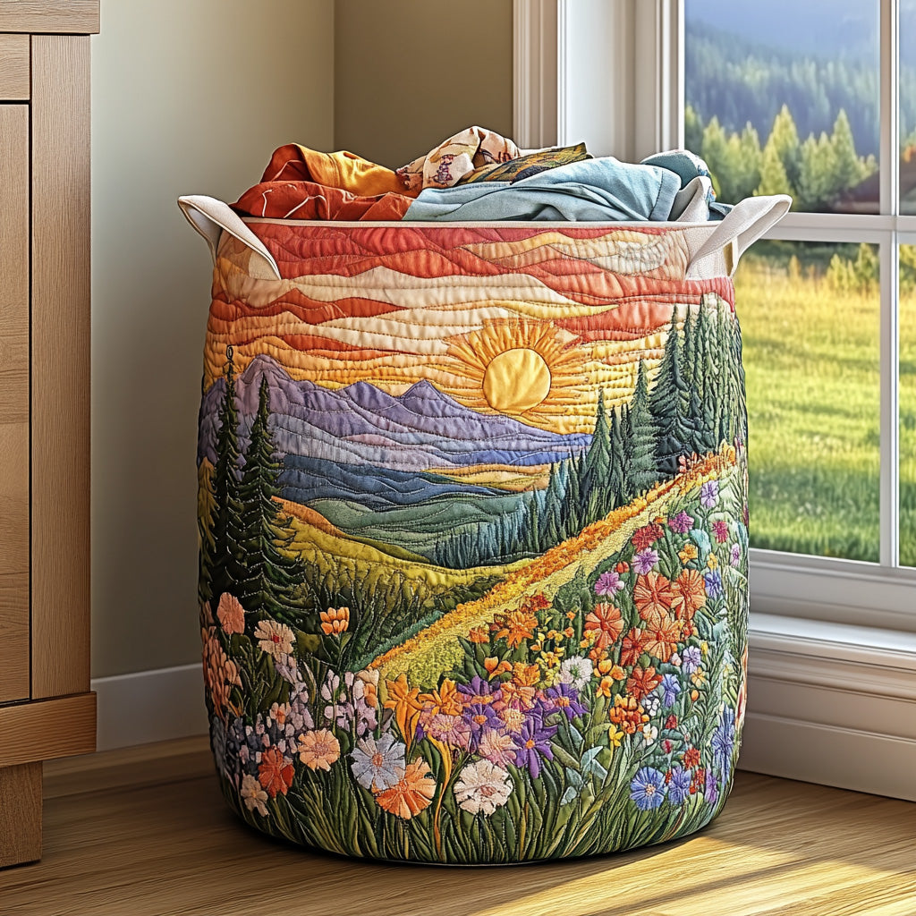 Belle-de-Jour Upholstered Laundry Hamper