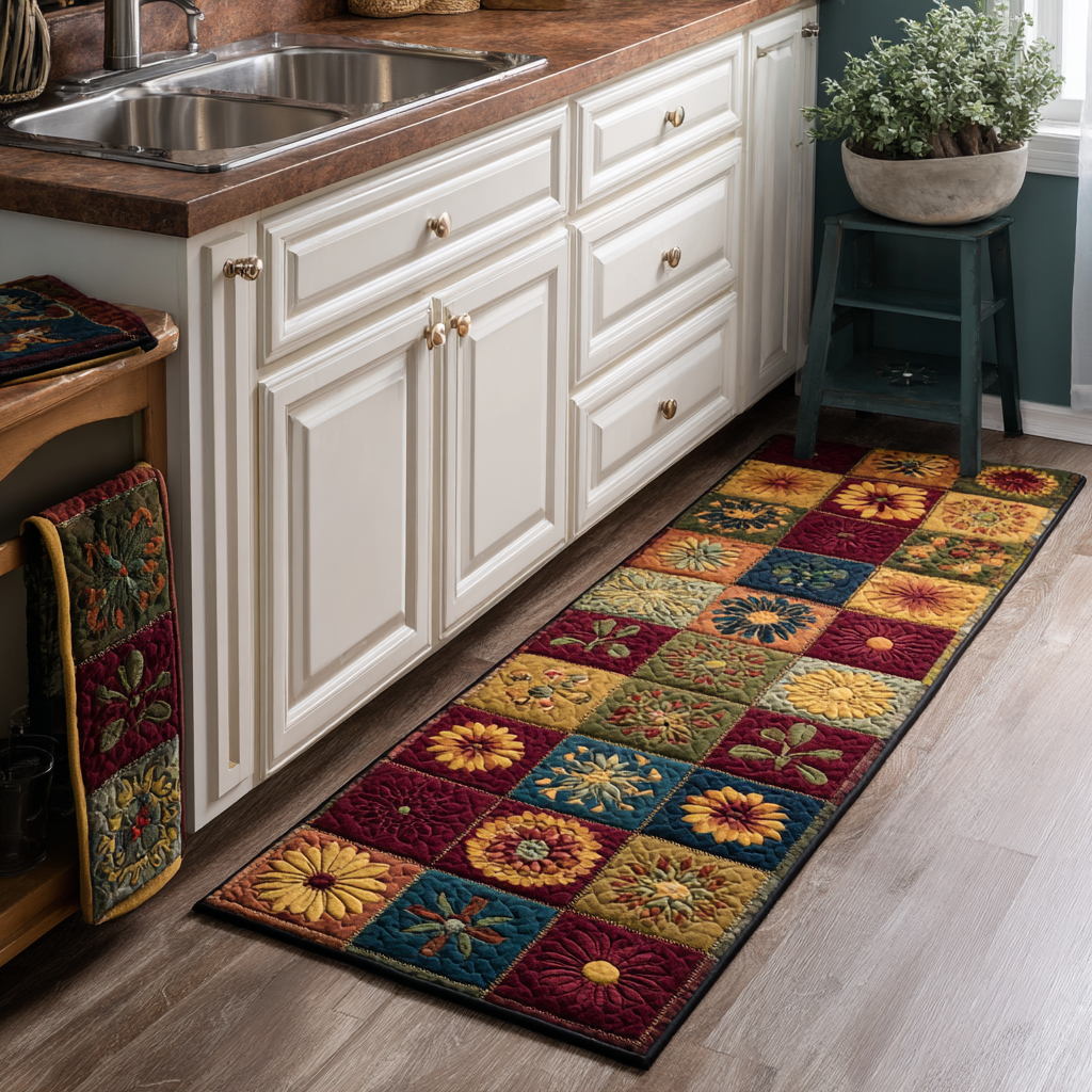 Meike - Natural Landscape Kitchen Mat
