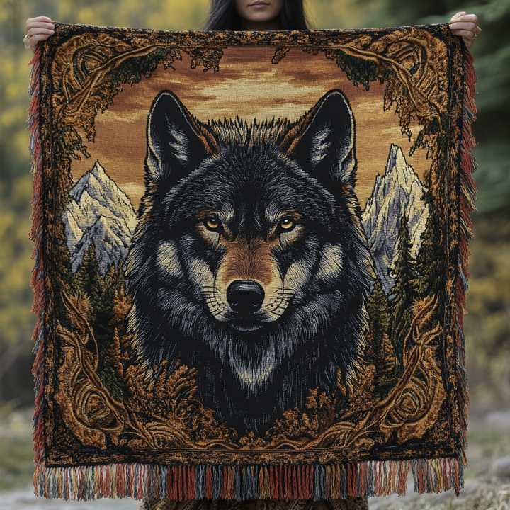 Lieze - Evening Howl Quilted Blanket