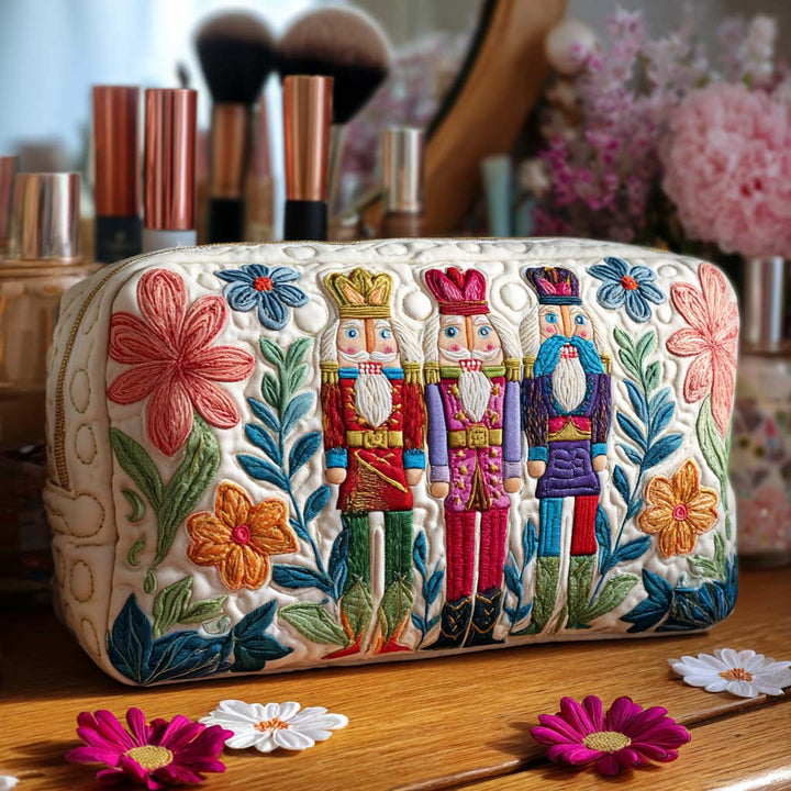 Jara Nutcracker Quilted Toiletry Bag