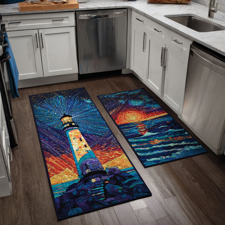 Margaretha - Ocean Lighthouse Kitchen Mat