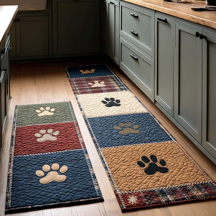 Annemiek - Paw Print Sanctuary Kitchen Mat