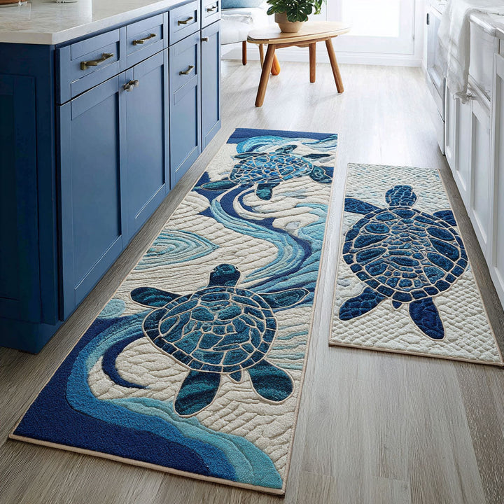 Tjitske - Sea Turtle Kitchen Mat