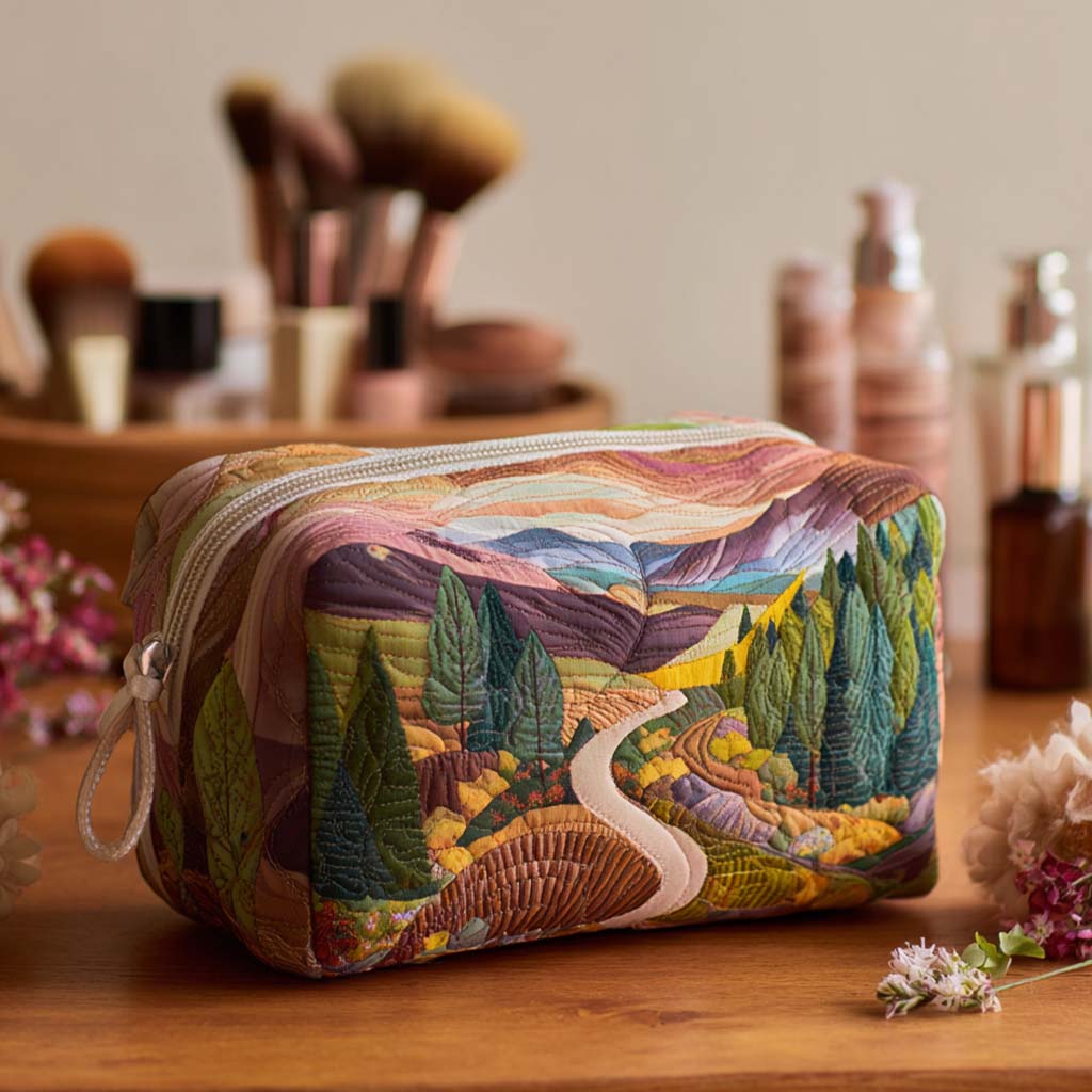Liv - Valley of Peace Padded Toiletry Bag