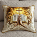 Padded Cushion Cover - Prayer and Writing