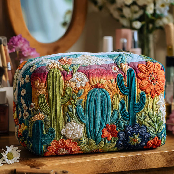 Britt - Cheerful Quilted Toiletry Bag