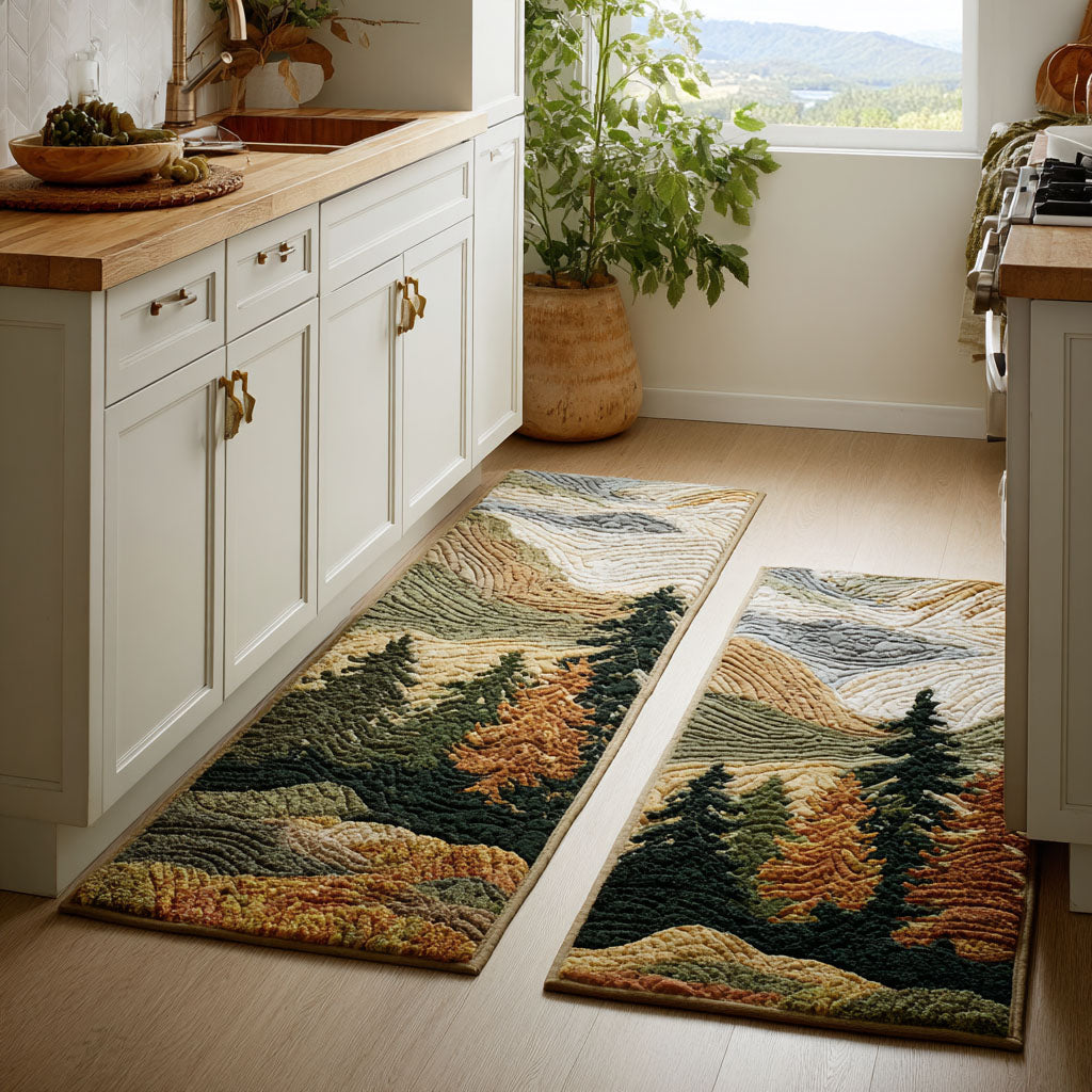 Zita Calm Kitchen Mat Topper