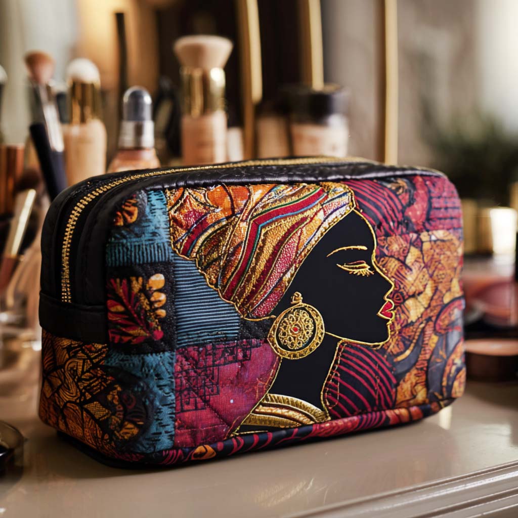 Wendy - Radiant Pattern Quilted Toiletry Bag