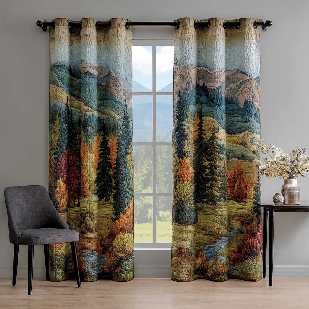 Karlijn - Wavy Hills Quilted Curtains