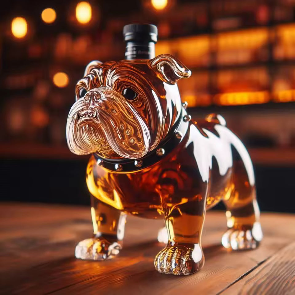 Bulldog Whiskey Decanter