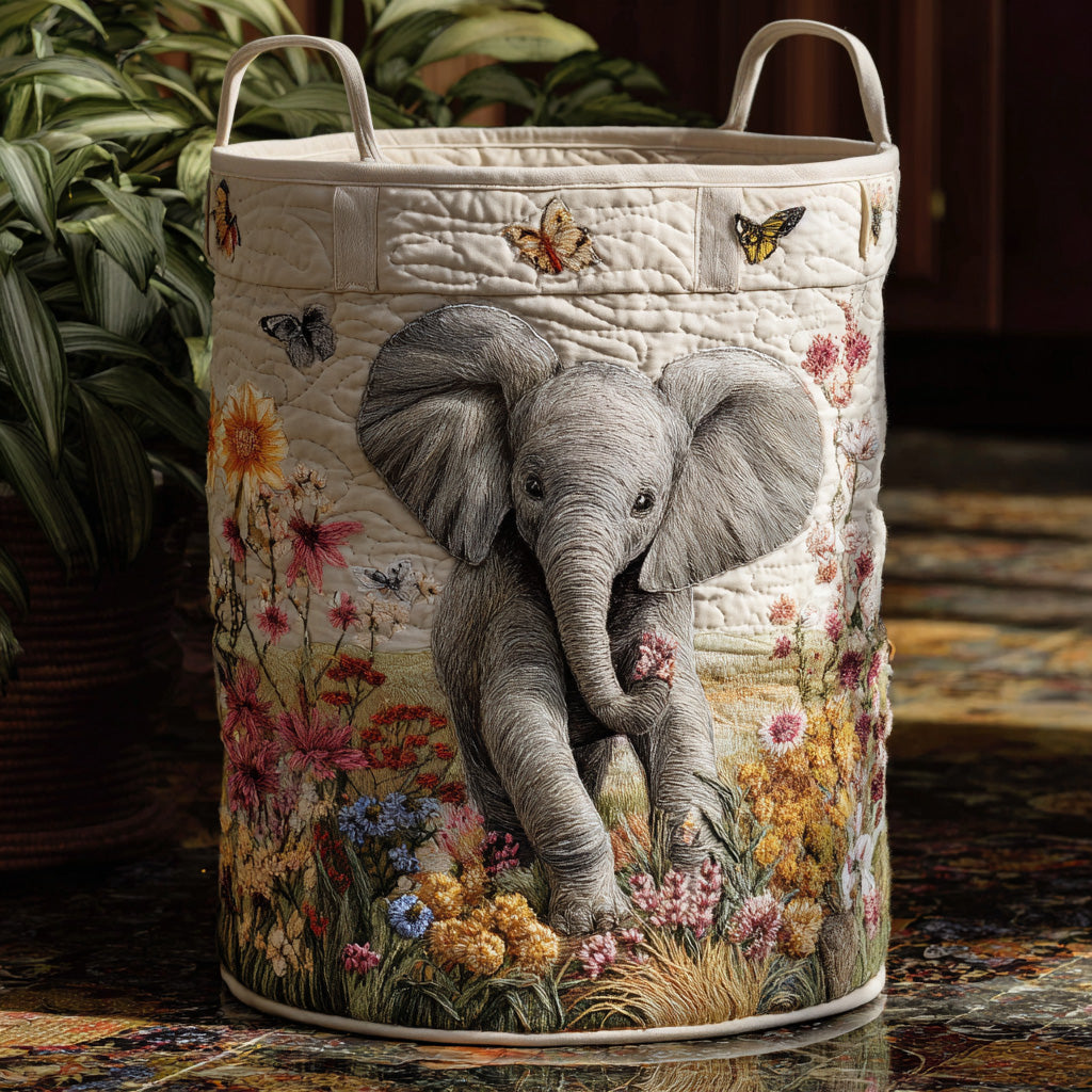 Safari Dream Upholstered Laundry Hamper