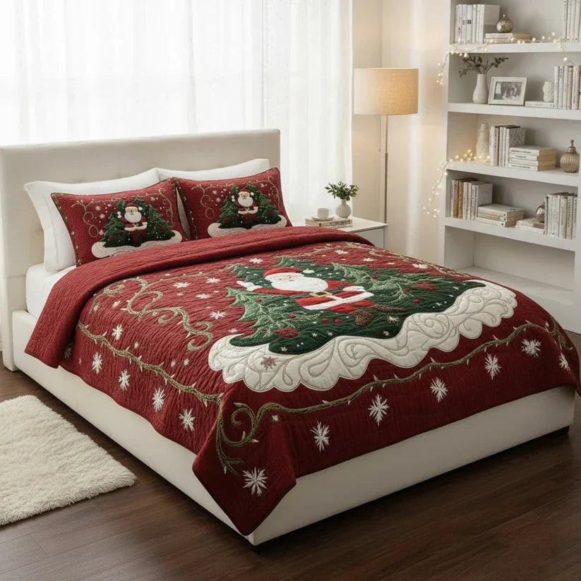 Santa's Workshop 3-Piece Mattress Bedding Set