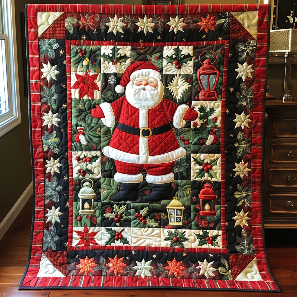Angela - Santa's Quilted Blanket