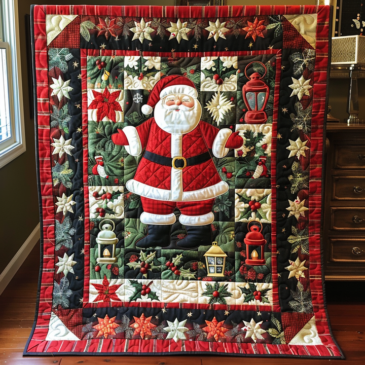 Angela - Santa's Quilted Blanket