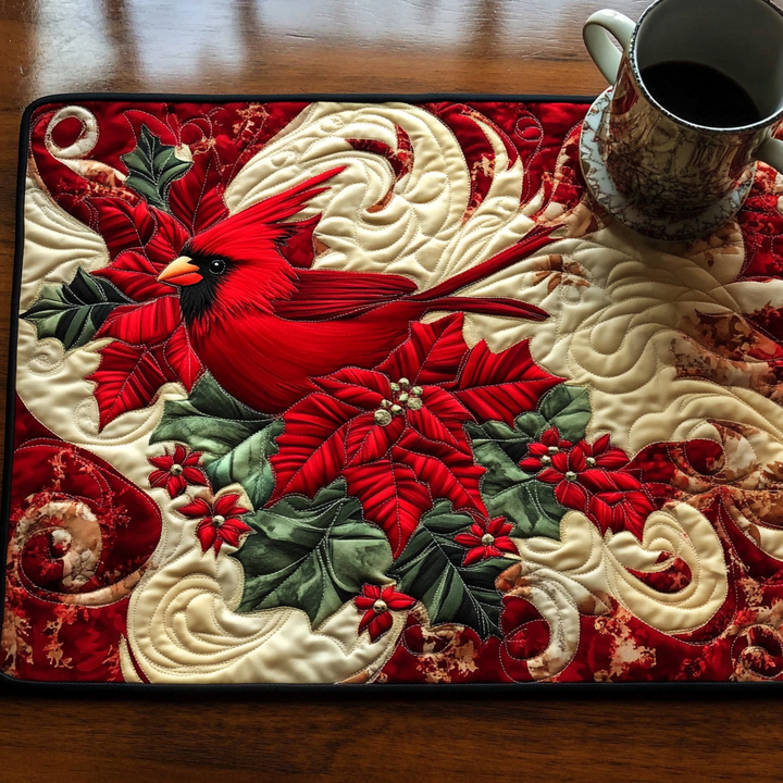 Marieke - Scarlet Comfort Quilted Placemat
