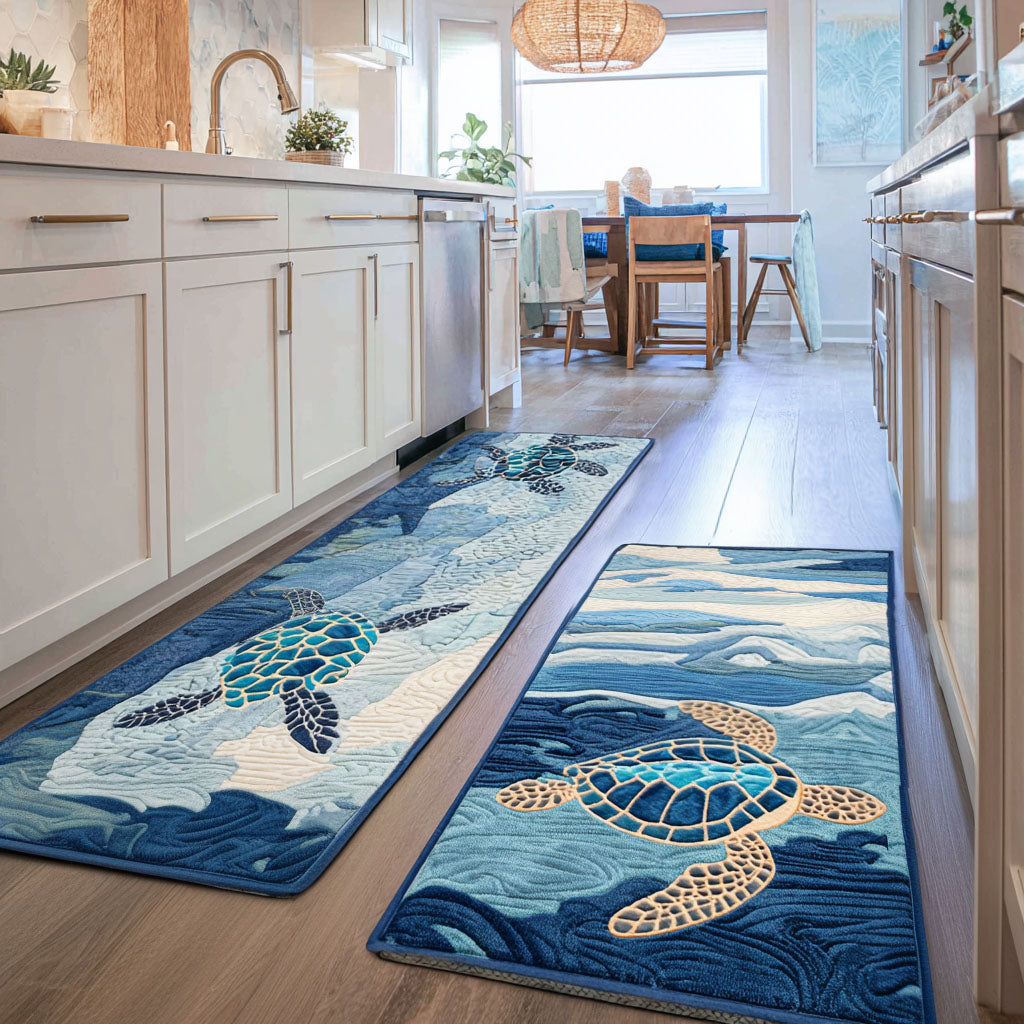 Wendy - Tranquil Ocean Kitchen Mat
