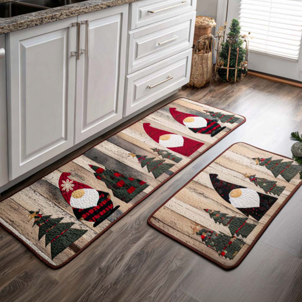 Femke - Sparkling Snow Kitchen Mat