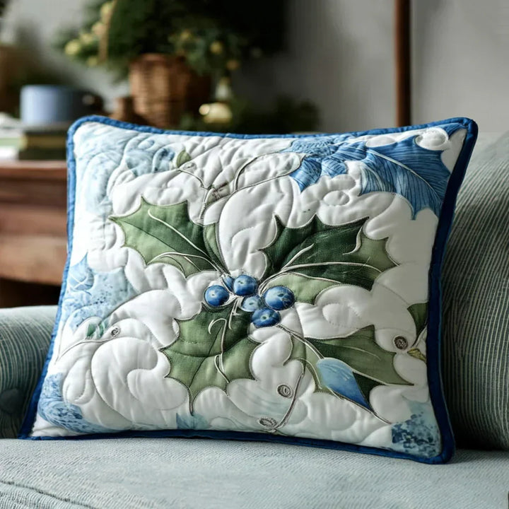 Moonlit Bells Quilted Pillowcase
