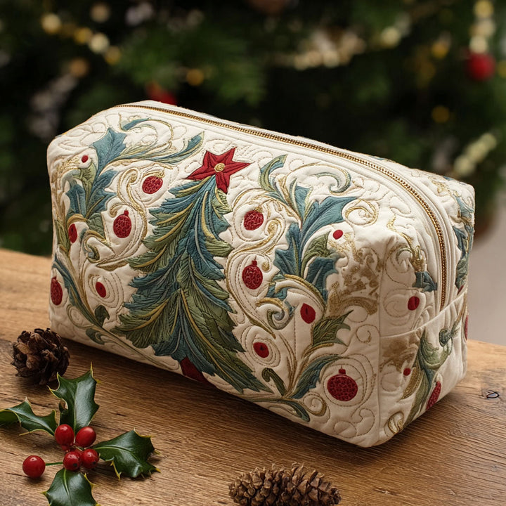Marloes Star Wreath Quilted Toiletry Bag