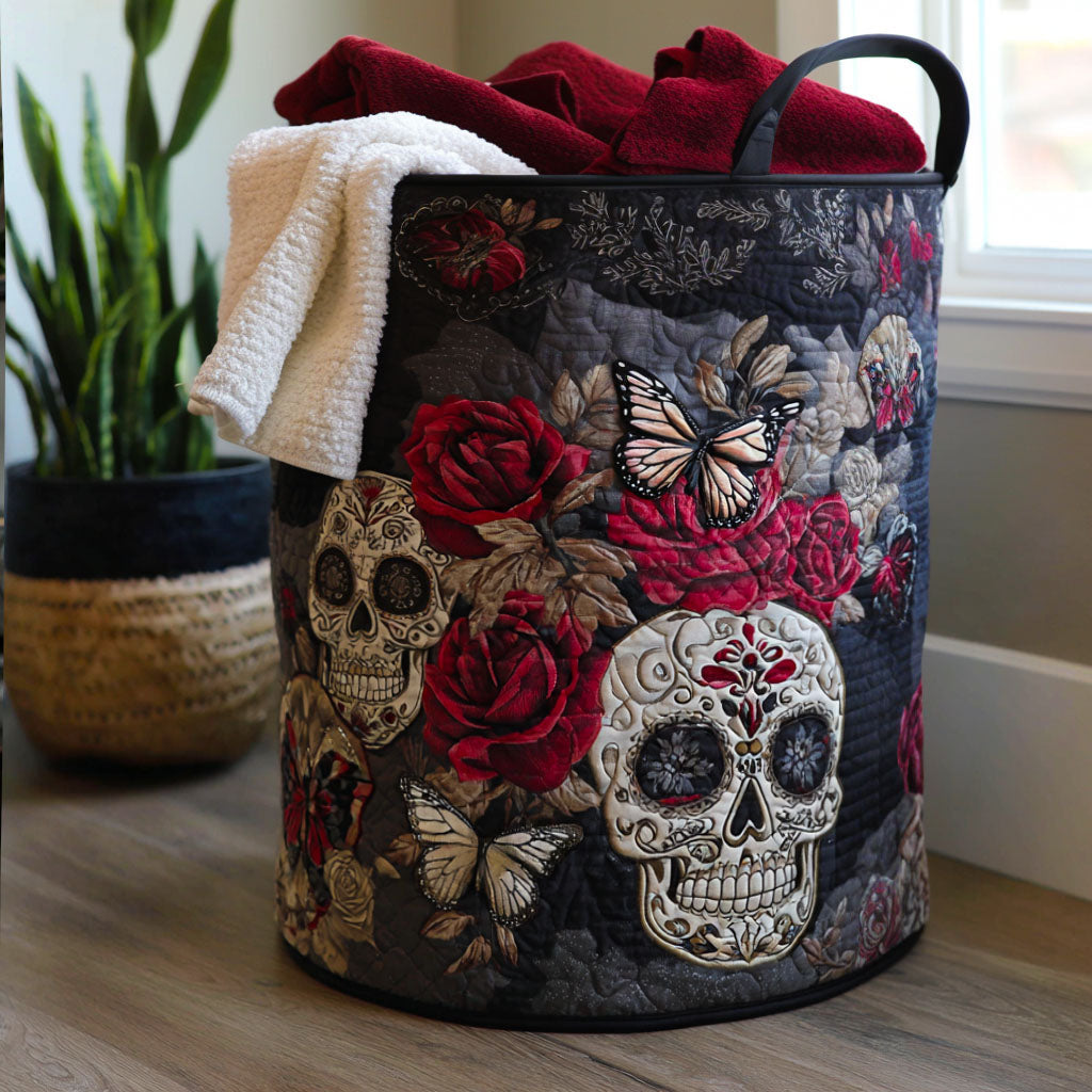 Sweet Spirit Upholstered Laundry Basket