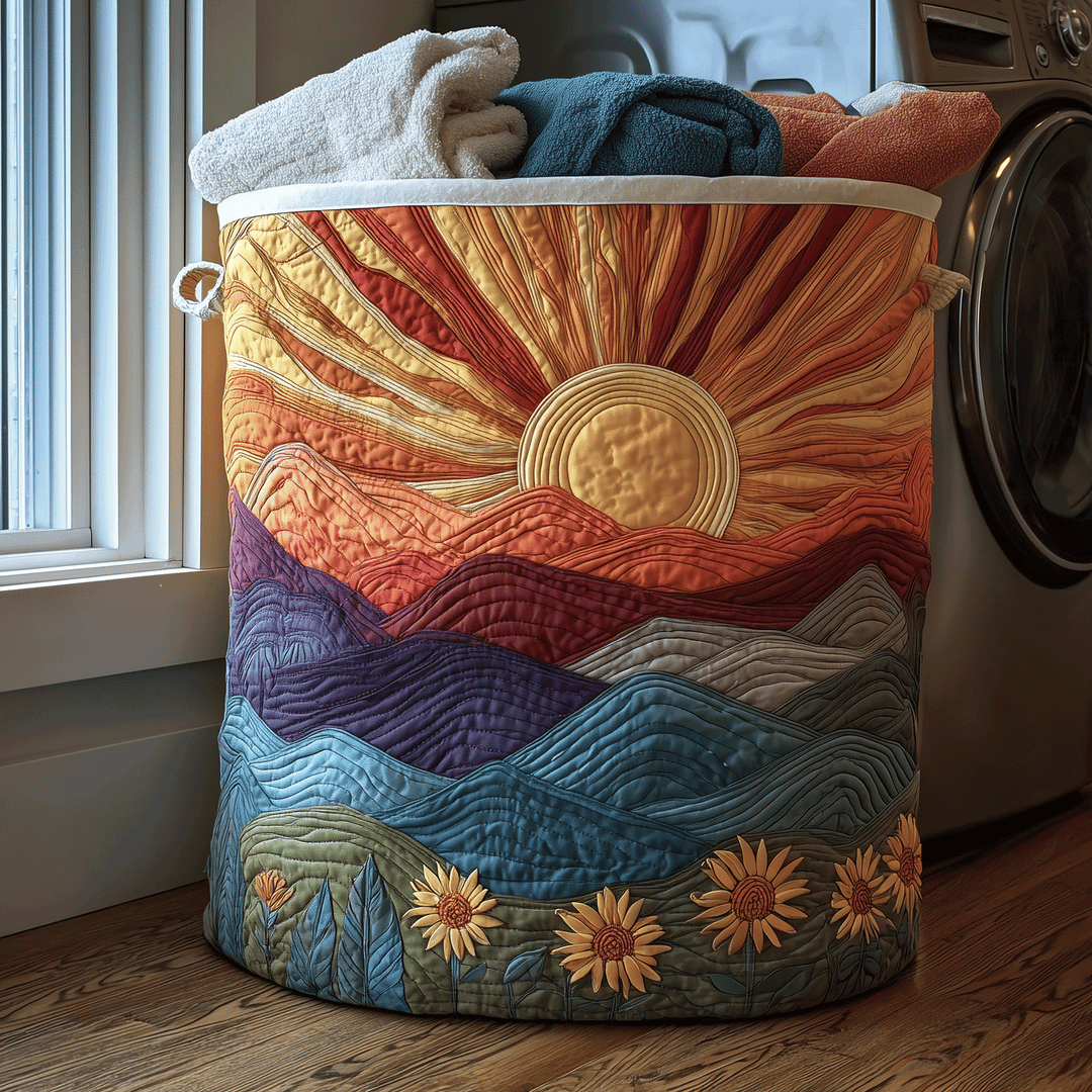 Prairie at Dawn Upholstered Laundry Basket