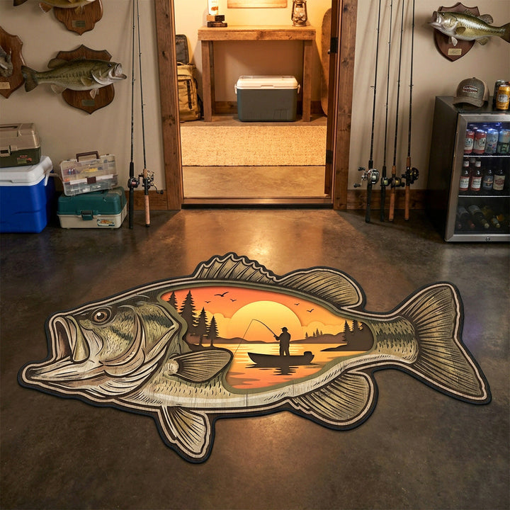 Sara - Custom-Shaped Sunset Decorative Area Rug