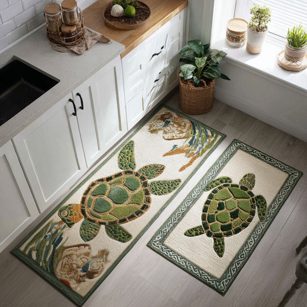 Manon Coral Reef Kitchen Mat