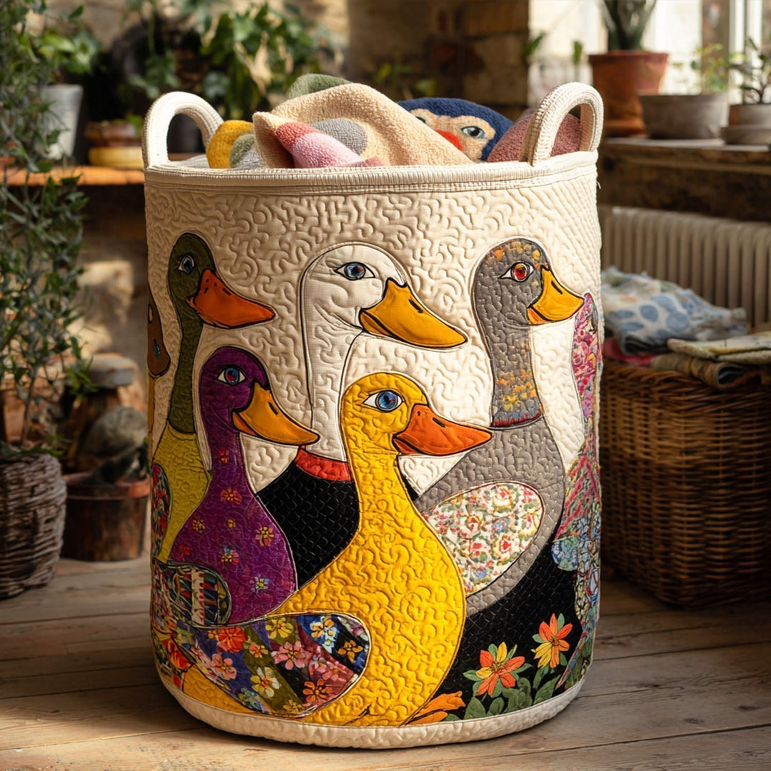 Crazy Duck Insulated Laundry Basket
