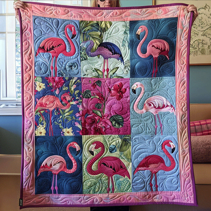 Rianne - Tropical Bliss Quilted Blanket