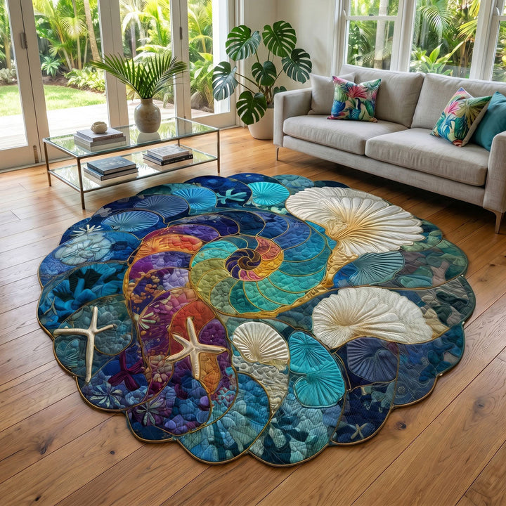 Loïs - Custom Wave-Shaped Decorative Area Rug