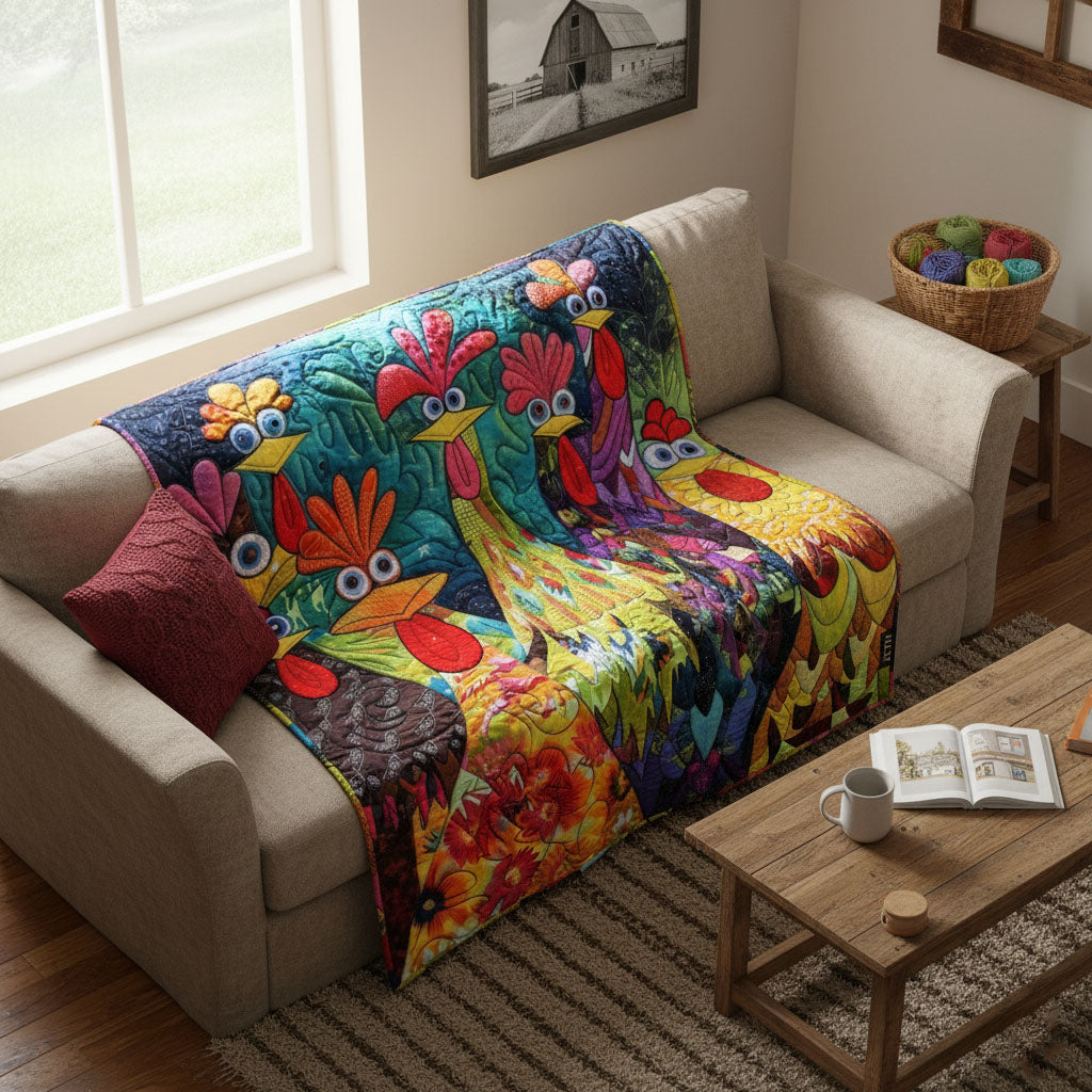 Padded Floor Blanket from Chickens Fantasyland