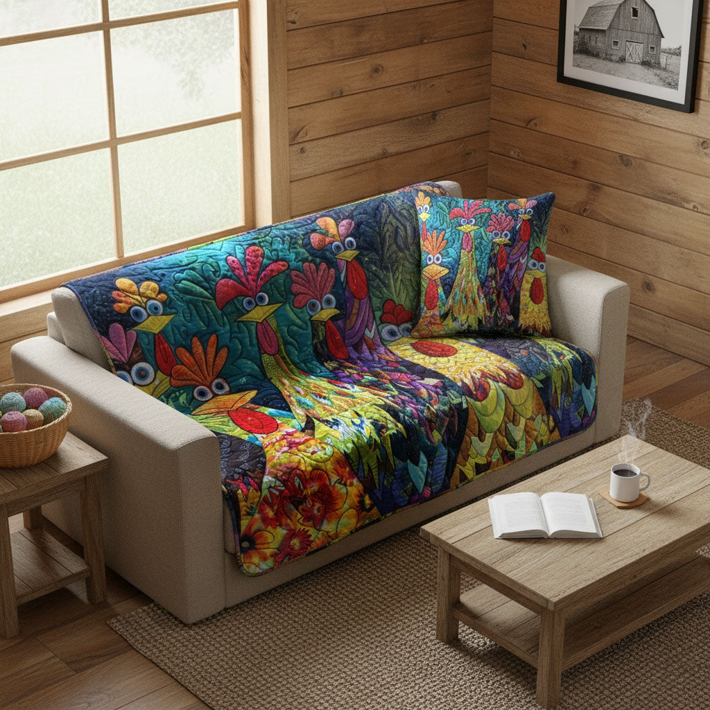 Padded Floor Blanket from Chickens Fantasyland