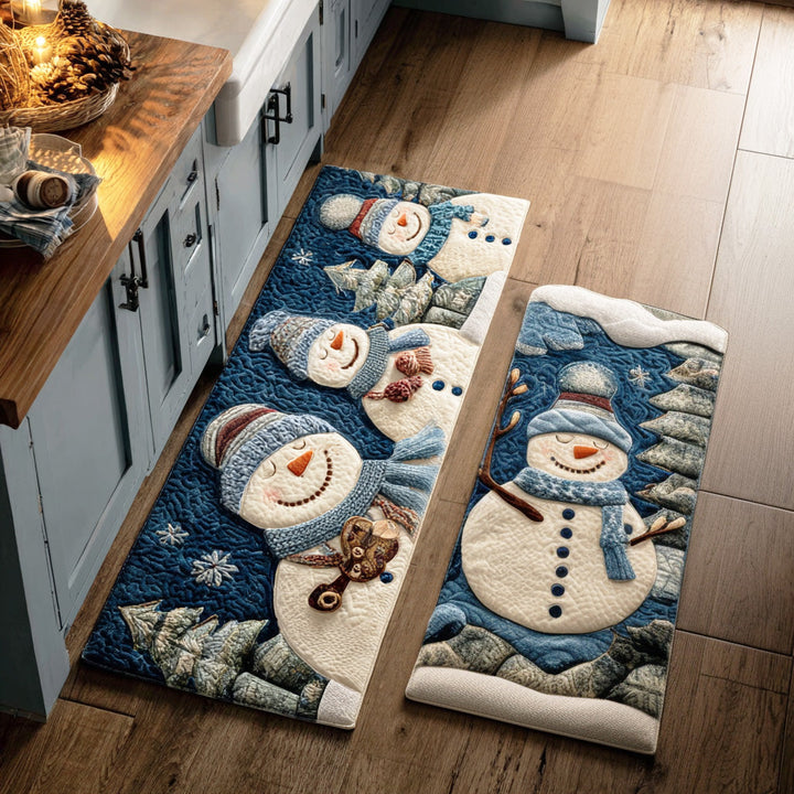 Lynn - Classic Winter Kitchen Mat