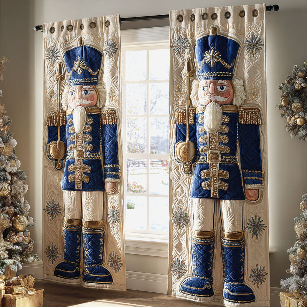 Maaike - Winter Atmosphere Quilted Curtains