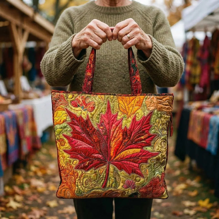 Sunset Maple Handmade Bag