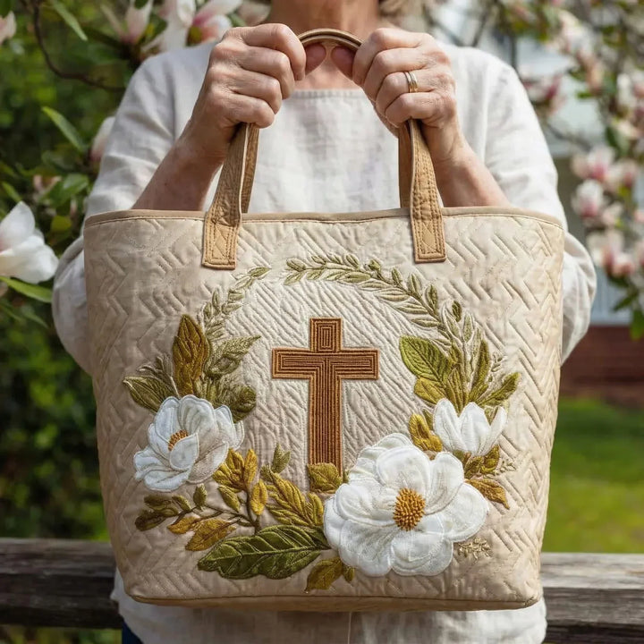 Artisan Crafted Holy Cross Bag