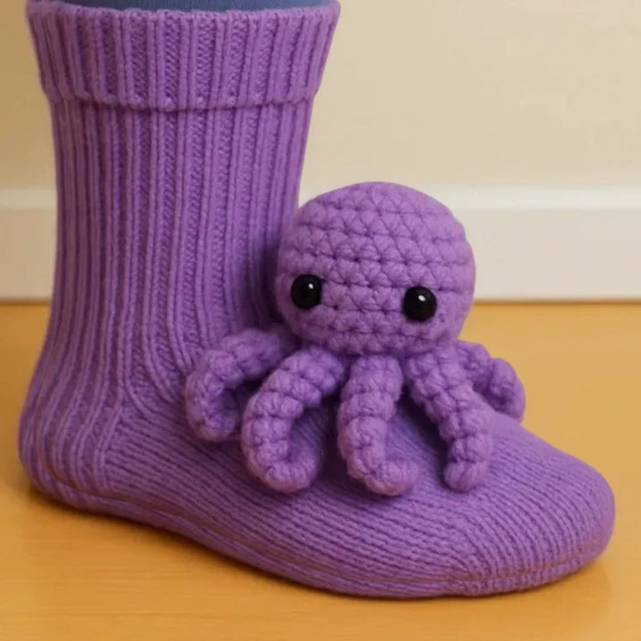 Teodora - Fun Octopus-Themed Socks