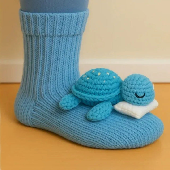 Catherine - Cozy Turtle Socks