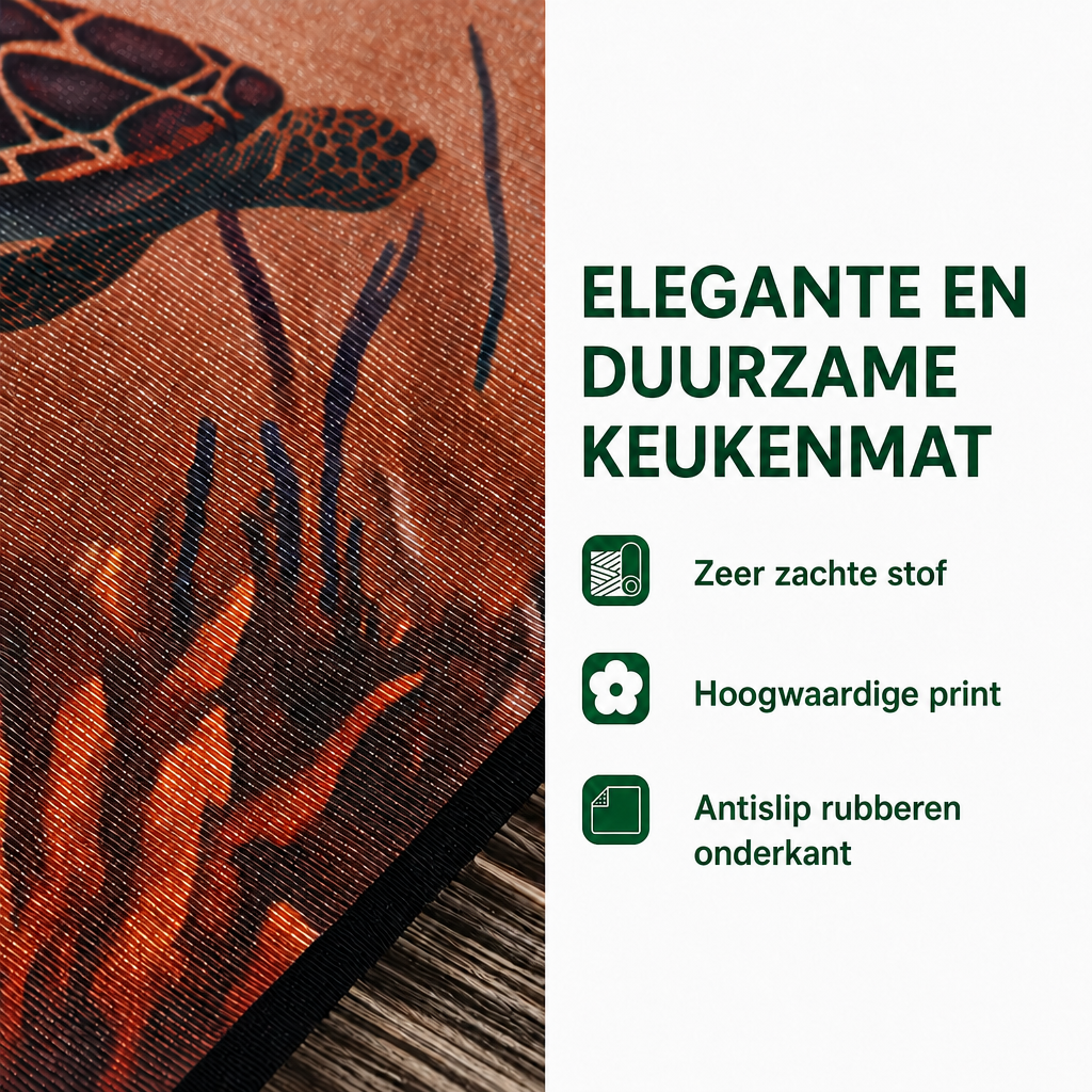 Kirsten Coral Reef Kitchen Mat