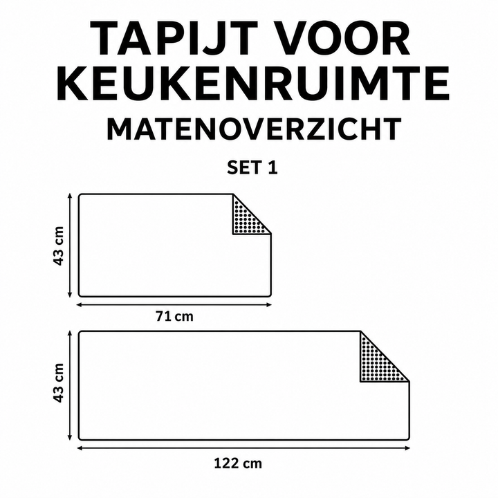 Bernadette - Alpine Landscape Kitchen Mat
