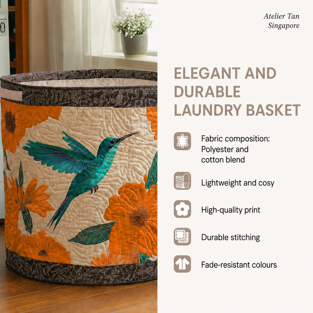 Bloom Bright Handmade Laundry Basket