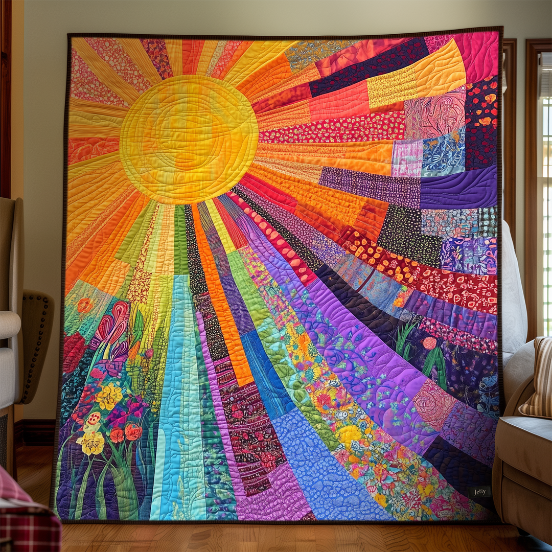 Silke - Sun Radiance Quilted Blanket