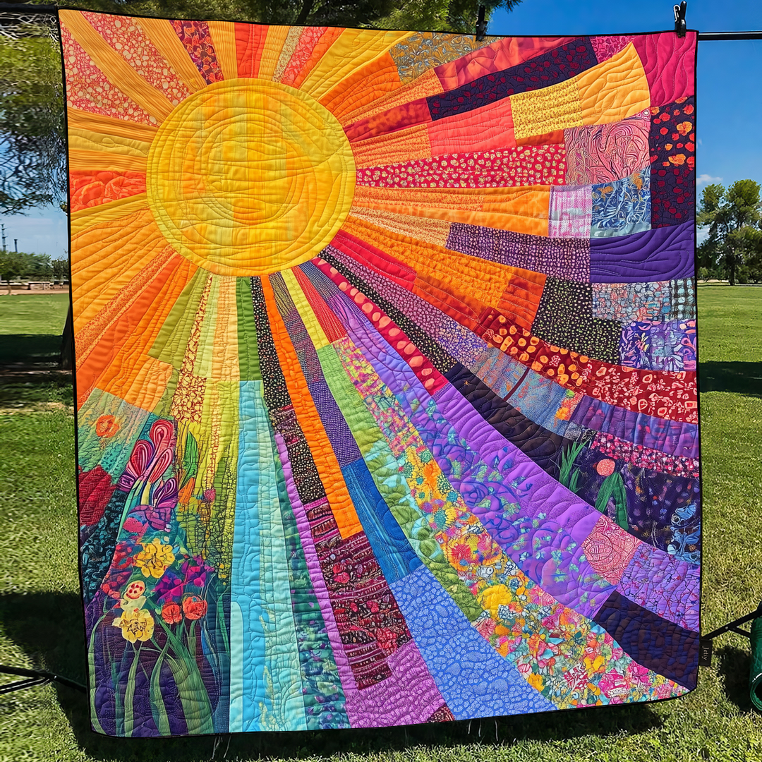 Silke - Sun Radiance Quilted Blanket