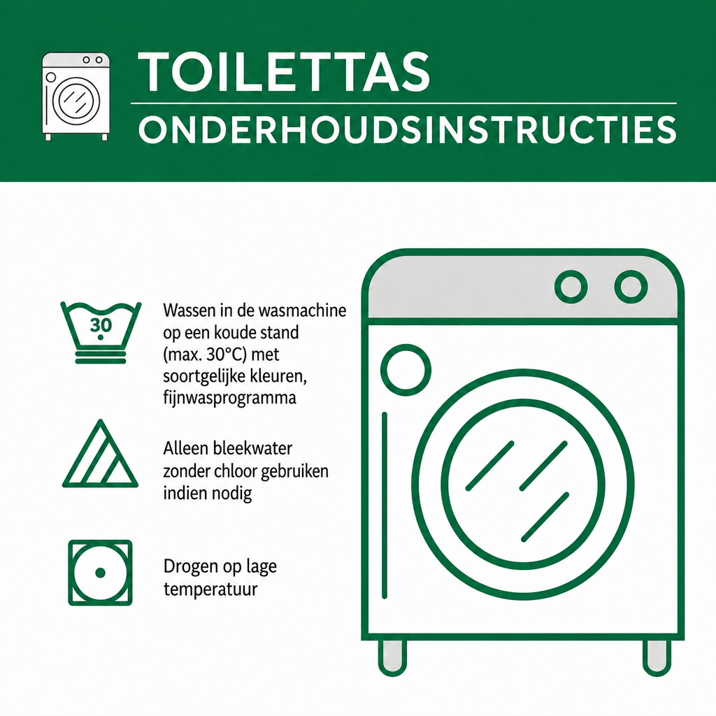 Greetje - Retro Waves Quilted Toiletry Bag